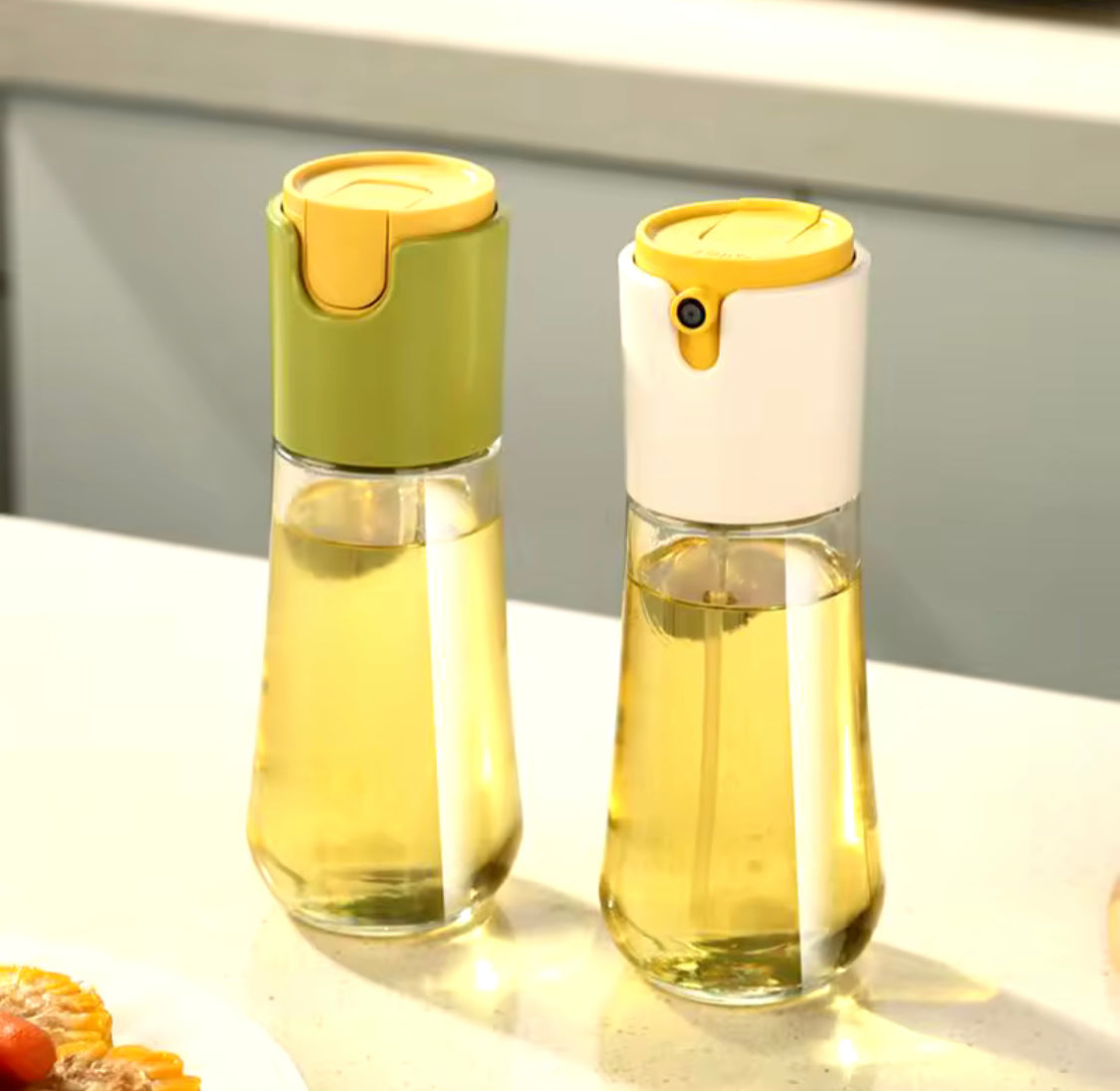 300ml Oil Spray Bottle And Dispenser, 2 In 1 Oil Spray Bottle, Double Function Oil Dispenser And Bottle 300ml Oil Spray Bottle And Dispenser, 2 In 1 Oil Spray Bottle, Double Function Oil Dispenser And Bottle